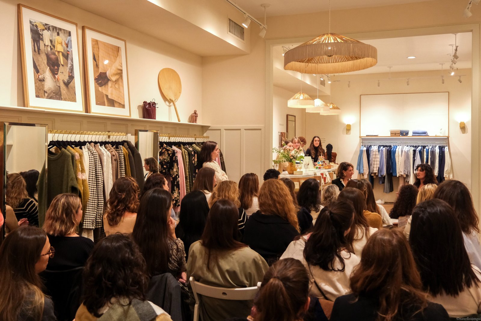 Photos Event Julie Atlan at Sezane - October 2024 - Thierry Atlan x She for S.H.E. x Nawelle AJENGUI-08